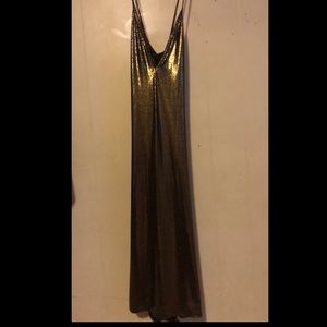 Yandy’s gold holiday dress size 6